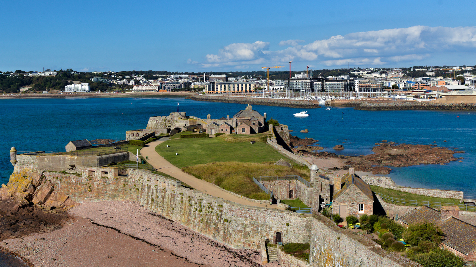 Elizabeth Castle – outer area – II – Jersey